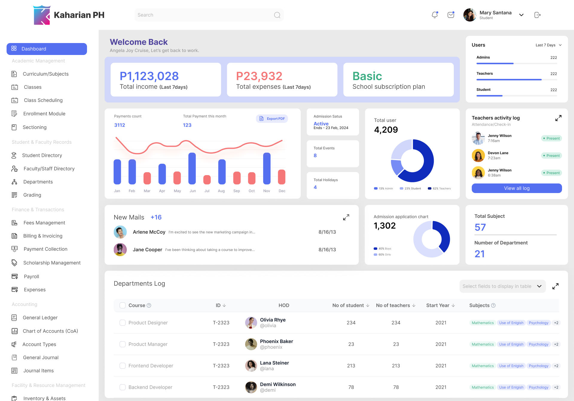 Kaharian PH - All-in-One Student Information System and School ERP